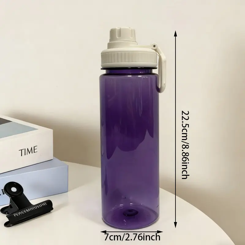 Large Capacity Transparent Plastic Sports Water Bottles