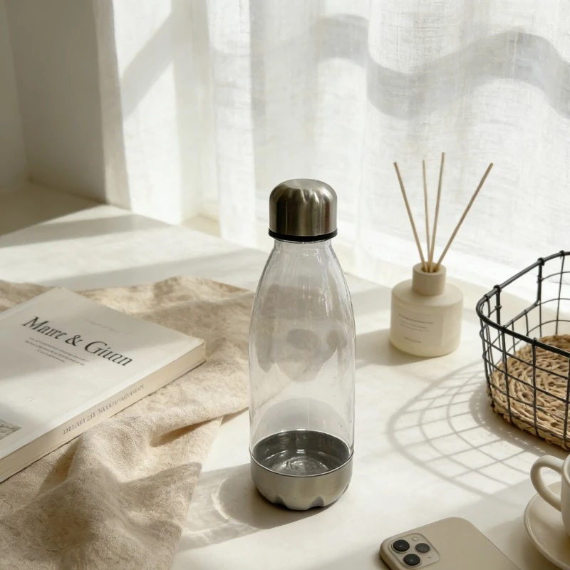 Single Layer Plastic Portable Water Bottle