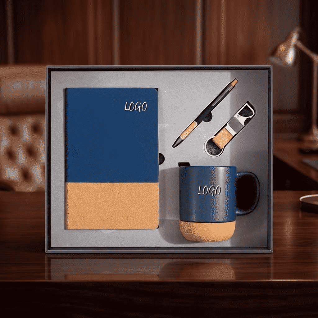 Premium Cork Accent korporativni darilni set